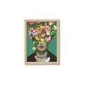 Picture of Floral Frida Everyday _GroupedProduct_Rectangle_Portrait_Framed_Matted_