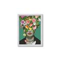 Picture of Floral Frida Everyday _GroupedProduct_Rectangle_Portrait_Framed_Matted_