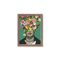 Picture of Floral Frida Everyday _GroupedProduct_Rectangle_Portrait_Framed_Matted_