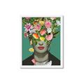 Picture of Floral Frida Everyday _GroupedProduct_Rectangle_Portrait_Framed_Matted_