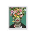Picture of Floral Frida Everyday _GroupedProduct_Rectangle_Portrait_Framed_Matted_