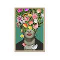 Picture of Floral Frida Everyday _GroupedProduct_Rectangle_Portrait_Framed_Matted_