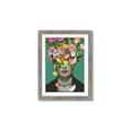 Picture of Floral Frida Everyday _GroupedProduct_Rectangle_Portrait_Framed_Matted_