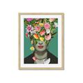 Picture of Floral Frida Everyday _GroupedProduct_Rectangle_Portrait_Framed_Matted_