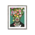 Picture of Floral Frida Everyday _GroupedProduct_Rectangle_Portrait_Framed_Matted_