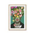 Picture of Floral Frida Everyday _GroupedProduct_Rectangle_Portrait_Framed_Matted_