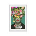 Picture of Floral Frida Everyday _GroupedProduct_Rectangle_Portrait_Framed_Matted_