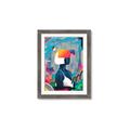 Picture of Luminous Blue Girl _GroupedProduct_Rectangle_Portrait_Framed_Matted_