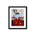 Picture of Graffiti Sadness _GroupedProduct_Rectangle_Portrait_Framed_Matted_