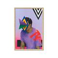 Picture of Manly Neon Expressions _GroupedProduct_Rectangle_Portrait_Framed_Matted_