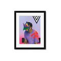 Picture of Manly Neon Expressions _GroupedProduct_Rectangle_Portrait_Framed_Matted_