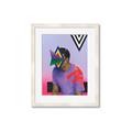 Picture of Manly Neon Expressions _GroupedProduct_Rectangle_Portrait_Framed_Matted_