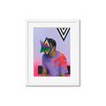 Picture of Manly Neon Expressions _GroupedProduct_Rectangle_Portrait_Framed_Matted_