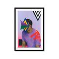 Picture of Manly Neon Expressions _GroupedProduct_Rectangle_Portrait_Framed_Matted_