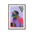 Picture of Manly Neon Expressions _GroupedProduct_Rectangle_Portrait_Framed_Matted_