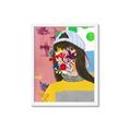 Picture of Abstracted Neon Expressions _GroupedProduct_Rectangle_Portrait_Framed_Matted_