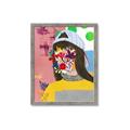 Picture of Abstracted Neon Expressions _GroupedProduct_Rectangle_Portrait_Framed_Matted_
