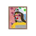 Picture of Abstracted Neon Expressions _GroupedProduct_Rectangle_Portrait_Framed_Matted_