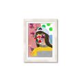 Picture of Abstracted Neon Expressions _GroupedProduct_Rectangle_Portrait_Framed_Matted_