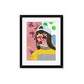 Picture of Abstracted Neon Expressions _GroupedProduct_Rectangle_Portrait_Framed_Matted_