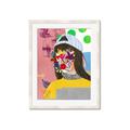 Picture of Abstracted Neon Expressions _GroupedProduct_Rectangle_Portrait_Framed_Matted_