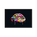 Picture of Graffiti Glow Lips _GroupedProduct_Rectangle_Landscape_Framed_Matted_