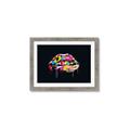 Picture of Graffiti Glow Lips _GroupedProduct_Rectangle_Landscape_Framed_Matted_