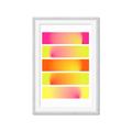 Picture of Electric Canvas Lines _GroupedProduct_Rectangle_Portrait_Framed_Matted_