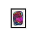 Picture of Neon Infusion Planet _GroupedProduct_Rectangle_Portrait_Framed_Matted_