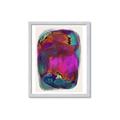 Picture of Neon Infusion Planet _GroupedProduct_Rectangle_Portrait_Framed_Matted_