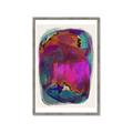 Picture of Neon Infusion Planet _GroupedProduct_Rectangle_Portrait_Framed_Matted_
