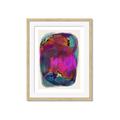 Picture of Neon Infusion Planet _GroupedProduct_Rectangle_Portrait_Framed_Matted_