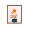 Picture of Petals and Solar Bloom _GroupedProduct_Rectangle_Portrait_Framed_Matted_