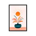 Picture of Petals and Solar Bloom _GroupedProduct_Rectangle_Portrait_Framed_Matted_