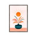 Picture of Petals and Solar Bloom _GroupedProduct_Rectangle_Portrait_Framed_Matted_