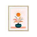 Picture of Petals and Solar Bloom _GroupedProduct_Rectangle_Portrait_Framed_Matted_