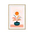 Picture of Petals and Solar Bloom _GroupedProduct_Rectangle_Portrait_Framed_Matted_