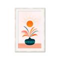 Picture of Petals and Solar Bloom _GroupedProduct_Rectangle_Portrait_Framed_Matted_