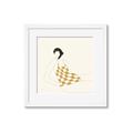 Picture of Lady in Squares _GroupedProduct_Square_Framed_Matted_