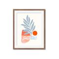 Picture of Leaf Waltz _GroupedProduct_Rectangle_Portrait_Framed_Matted_