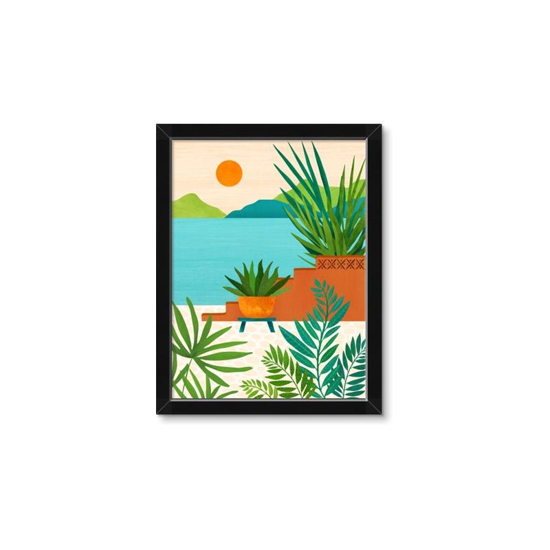 Picture of Coastal Beauty I _GroupedProduct_Rectangle_Portrait_Framed_Matted_