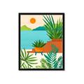 Picture of Coastal Beauty I _GroupedProduct_Rectangle_Portrait_Framed_Matted_