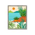 Picture of Coastal Beauty I _GroupedProduct_Rectangle_Portrait_Framed_Matted_