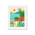 Picture of Coastal Beauty I _GroupedProduct_Rectangle_Portrait_Framed_Matted_