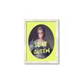Picture of Slay Yellow Queen _GroupedProduct_Rectangle_Portrait_Framed_Matted_
