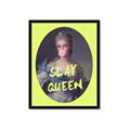 Picture of Slay Yellow Queen _GroupedProduct_Rectangle_Portrait_Framed_Matted_