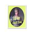 Picture of Slay Yellow Queen _GroupedProduct_Rectangle_Portrait_Framed_Matted_