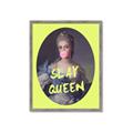 Picture of Slay Yellow Queen _GroupedProduct_Rectangle_Portrait_Framed_Matted_