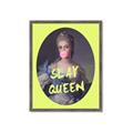 Picture of Slay Yellow Queen _GroupedProduct_Rectangle_Portrait_Framed_Matted_