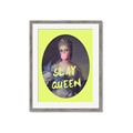 Picture of Slay Yellow Queen _GroupedProduct_Rectangle_Portrait_Framed_Matted_